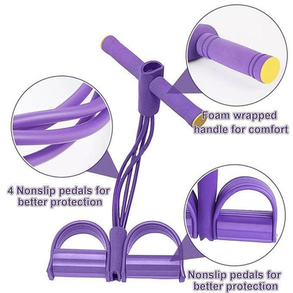 Yoga Pedal Puller – Resistance Band Fitness Equipment
