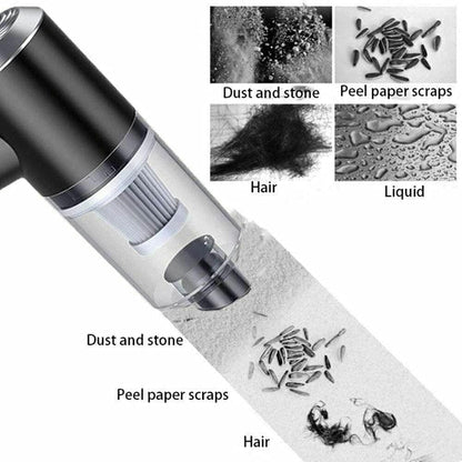 Portable Handheld Air Duster & Wireless Vacuum Cleaner
